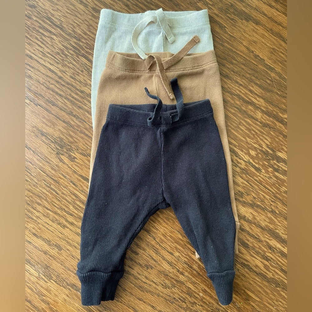 Baby Gap 100% Organic Cotton Rib Pants